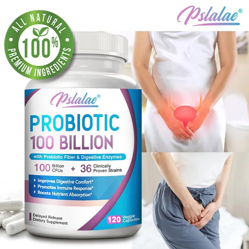 Probiotic 60 Billion - 프로바이오틱스 100억 - 요로 건강을 지원하고,