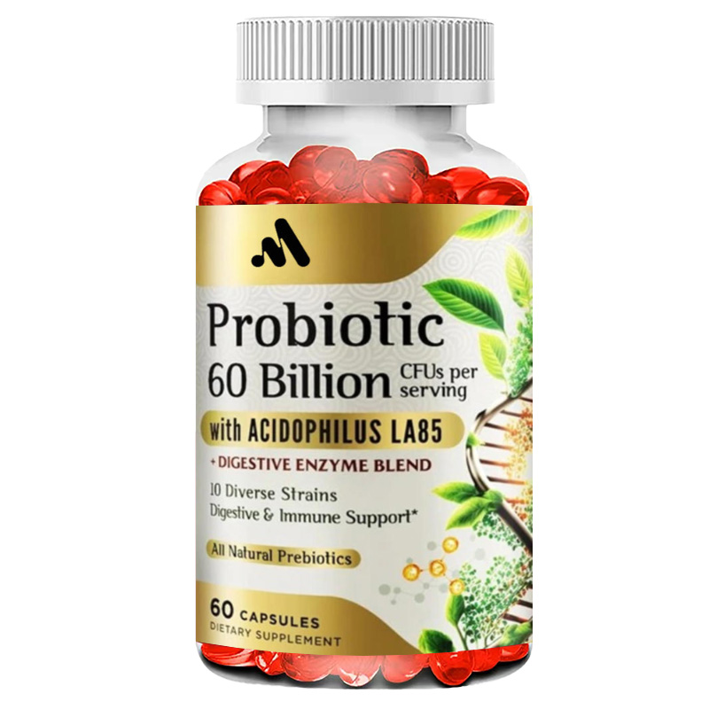 Probiotic 60 Billion - 각 1회 복용량에는 60억 개의 유산균과