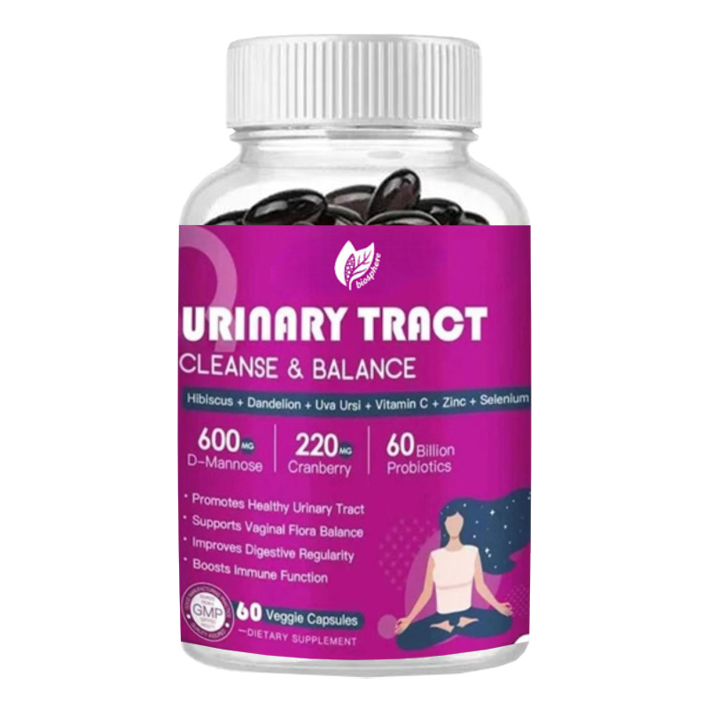 Probiotic 60 Billion - 만노스와 크랜베리가 함유된 요로 건강 유산균