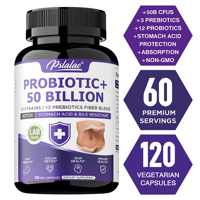 프로바이오틱스 500억 - 장과 소화기 건강을 촉진하고 - Probiotic 60 Billion 리뷰 및 가격