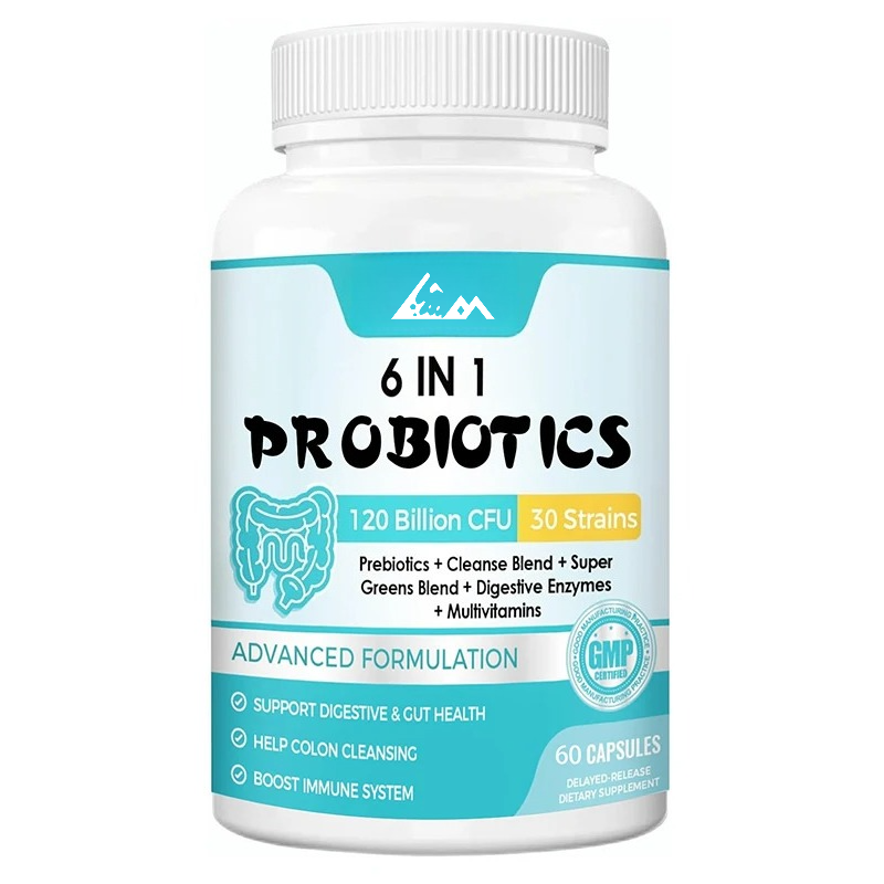 소화 건강을 위한 프로바이오틱스, 120억 CFU 함유 - Probiotic 60 Billion 리뷰 및 가격