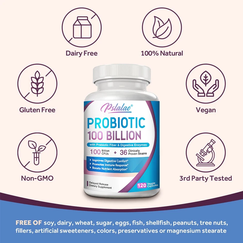 프로바이오틱스 100억 - 요로 건강을 지원하고, 소화 - Probiotic 60 Billion 리뷰 및 가격