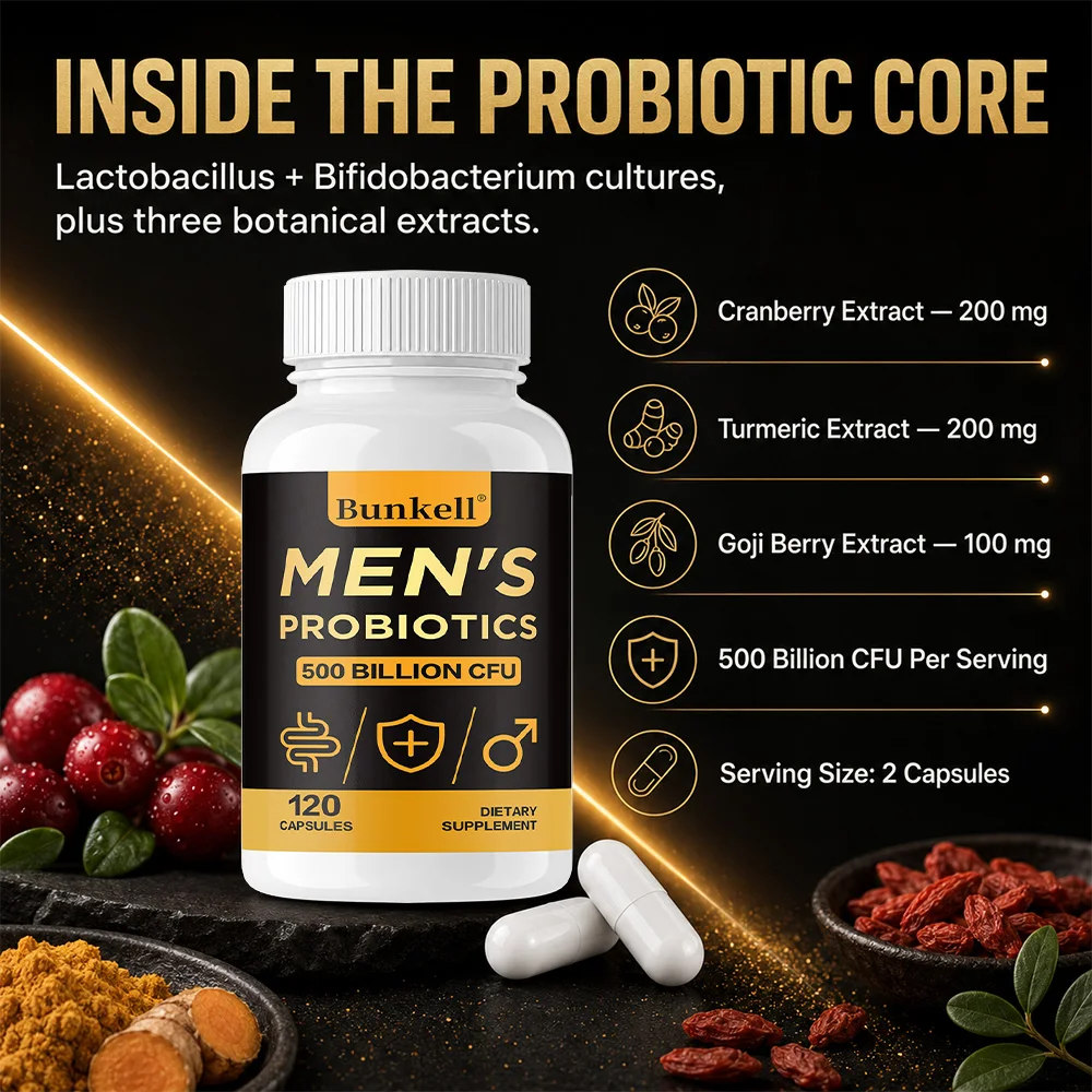 5000억 CFU, 12가지 종류의 남성용 프로바이오틱 - Probiotic 60 Billion 리뷰 및 가격