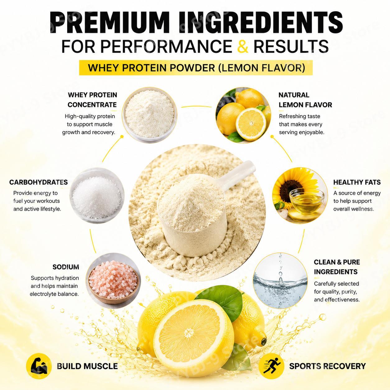 너처노바 웨이 프로틴 파우더 레몬맛 근육 강화, 스포츠 - Nutrition Sports Fitness 리뷰 및 가격